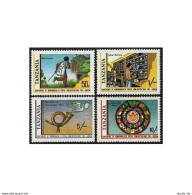 Tanzania 181-184,184a Sheet,MNH. Postal Conference,1981.Raider,Carrier Pigeon, - Tanzania (1964-...)