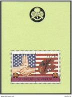 St Vincent 922-922A,MNH.Michel Bl.31-32. Scouting Movement,75,1986.Baden-Powell. - St.Vincent (1979-...)