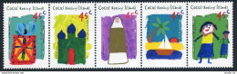 Cocos Islands 326 Ae Strip,MNH.Michel 362-366. Children Drawing,1998. - Cocos (Keeling) Islands