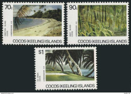 Cocos Isls 159-161,MNH.Michel 170-172. Islands Views,1987. - Cocos (Keeling) Islands