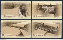China PRC 3204-3207 ,MNH. Yellow River Dams. 2002. - Unused Stamps