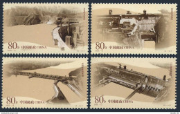 China PRC 3204-3207 ,MNH. Yellow River Dams. 2002. - Neufs