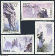 China PRC 2513-2516,2517, MNH. Michel 2547-2550,Bl.66. Wulingyuan State Forest Park. - Ungebraucht