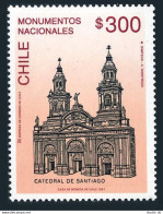 Chile 957, MNH. Michel 1427. Santiago Cathedral, 1991. - Chili