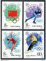 China PRC 1582-1585, MNH. Michel 1607-1609. Olympics Lake Placid-1980. - Ongebruikt