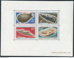 Chad 137a Sheet, MNH. Mi Bl.3. Prehistoric Tools, 1966. Stone Axe, Flint Arrow, - Chad (1960-...)