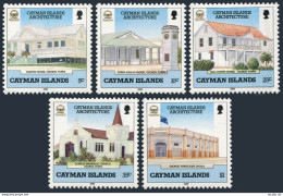 Cayman 609-613, MNH. Michel 623-627. National Trust 1989. Architecture.Church. - Iles Caïmans