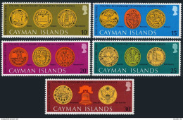 Cayman 372-376,376a,MNH.Mi 368-372,Bl.10. USA-200,1976:Seals,Liberty Bell,Turtle - Cayman (Isole)