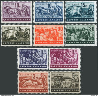 Bulgaria 397-405,407, MNH. Mi 412-420,422. Agriculture,1941.Apiary,Sheep,Cattle, - Ungebraucht