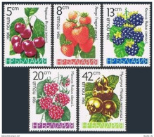 Bulgaria 2965-2969, MNH. Michel 3260-3264. Berries 1984. Cherries,Strawberries, - Nuovi