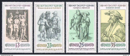 Bulgaria 2589-2592,2593,MNH.Mi 2784-2787,Bl.92. Durer Engravings,1979.Rhinoceros - Ongebruikt