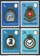 Ascension 134-137, MNH. Mi 134-137. Naval Arms 1970: Penelope, Carlisle, Magpie. - Ascension (Ile De L')