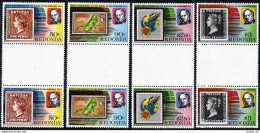 Antigua-Redonda 1979y Rowland Hill,MNH. 4-gutter Pairs - Antigua Und Barbuda (1981-...)