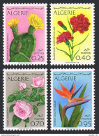 Algeria 411-414,MNH.Michel 517-520. Flowers 1969:Ficus Indica,Carnations,Roses, - Algeria (1962-...)