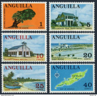 Anguilla 17 X6, MNH. Definitive 1967. Mahogany Tree,Old Plantation House,Church, - Anguilla (1968-...)
