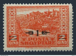 Albania 163, MNH. Michel 95. Gjirokaster, New Value, 1924. - Albanie