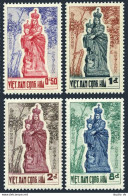 Viet Nam South 193-196, MNH. Michel 270-273. Madonna Of Vang, 1962.  - Viêt-Nam