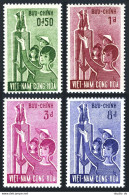 Viet Nam South 203-206, MNH. Michel 280-283. Trung Sister Monument, 1963. - Viêt-Nam