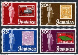 Jamaica 457-460,458a, MNH. Michel 458-461, Bl.15. Sir Rowland Hill, 1979.Stamps. - Giamaica (1962-...)