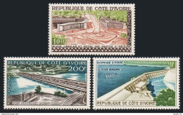 Ivory Coast C14-C16, MNH. Mi 207-209. Air 1959. Lapalud Place, Bridge,Ayame Dam. - Costa De Marfil (1960-...)