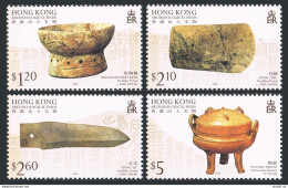 Hong Kong 744-747,MNH.Michel 767-770. Archaeological Finds,1996.Pottery,Stones. - Unused Stamps