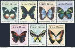 Guinea Bissau 604-610, MNH. Michel 811-817. Butterflies 1984. - República De Guinea (1958-...)