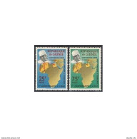 Guinea 232-233,MNH.Michel 100-101. Conference Of African Heads.1962.Mohammed V. - República De Guinea (1958-...)