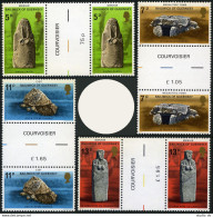 Guernsey 149-152 Gutter,MNH.Michel 149-152. Prehistoric Monuments,1977.Tomb, - Guernsey