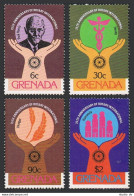 Grenada 960-963, MNH. Michel 1016-1019. Rotary Intl.75th Ann.1980.Paul P.Harris. - Grenada (1974-...)