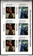 Grenada 877 Booklet,MNH.Michel 915-917 MH. QE II Coronation 25th Ann.1978. - Grenada (1974-...)