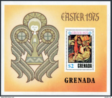 Grenada 643, MNH. Michel 676 Bl.44. Easter 1975. Painting By Botticelli. - Grenade (1974-...)