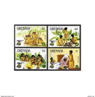 Grenada 1261-1264,MNH.Michel 1353-1356. Girl Guides,75th Ann.1985.Nature Hike, - Grenada (1974-...)