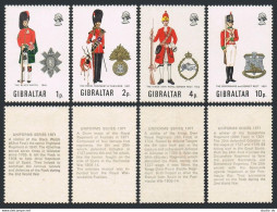 Gibraltar 276-279,MNH.Michel 279-282. Military Uniforms,1971. - Gibraltar