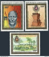 Gabon C112-C114, MNH. Michel 431-433. Napoleon Bonaparte, 1971. - Gabun (1960-...)