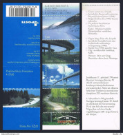 Finland 1104-1107a Booklet, MNH. Michel MH 53. Finland's Roads, 1999. Bridge. - Ongebruikt