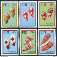 Fiji 564-569, MNH. Mi 559-564. Cone Shells 1987. Weasel, Pertusus, Admiral, - Fidji (1970-...)