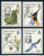 Falkland Depend 1L97-1L100, MNH. Mi 138-139. Naturalists, Penguin, Dove Prion. - Falkland