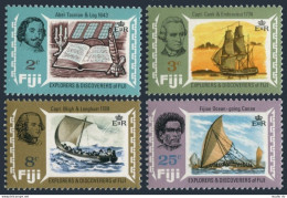 Fiji 293-296, MNH. Michel 265-268. Abel Tasman, James Cook, William Bligh, 1970. - Fiji (1970-...)