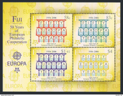 Fiji 1053a Sheet,MNH. 2005.European Philatelic Cooperation,.50th Ann.in 2006. - Fiji (1970-...)