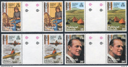 Falkland 327-330 Gutter, MNH. Michel 329-332. Duke Of Edinburgh's Avards, 1981. - Falklandinseln