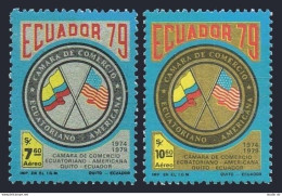 Ecuador C654-C656, MNH. Michel 1808-1810. Ecuador-US Chamber Of Commerce, 1979. - Ecuador