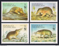 Dominican Rep 1158a-1158d, MNH. Michel 1698-1701. WWF 1994. Solenodon Paradoxus. - Dominica (1978-...)