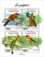 Togo 2023 Birds Bee-eaters S202404 - Togo (1960-...)