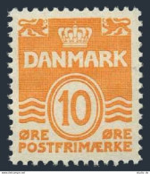 Denmark 228.Michel 201. Definitive Wavy Lines,1933. - Ungebraucht