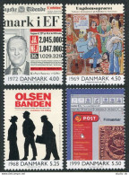 Denmark 1181-1184, MNH. The 20th Century, 2000. Denmark Into European Community, - Nuovi