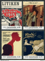 Denmark 1173-1176, MNH. The 20th Century, 2000. Allegory Of Women Suffrage, - Unused Stamps