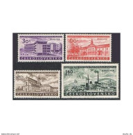 Czechoslovakia 878-881, MNH. Mi 1097-1100. PhilEXPO BRNO-1958. Views. Hospital, - Ongebruikt