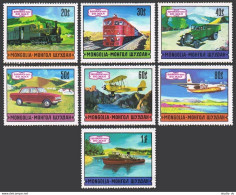 Mongolia 624-630, MNH. Michel 643-649. Modern Transportation, 1971. - Mongolei