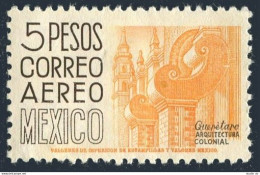 Mexico C215 Wmk 300,MNH.Mi 1031A. Air Post 1953. Queretaro,architecture. - Mexiko