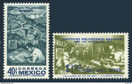 Mexico 923,C261 Blocks/4,MNH. Mi 1118-1119. Polytechnic Institute,25th Ann.1962. - Mexico